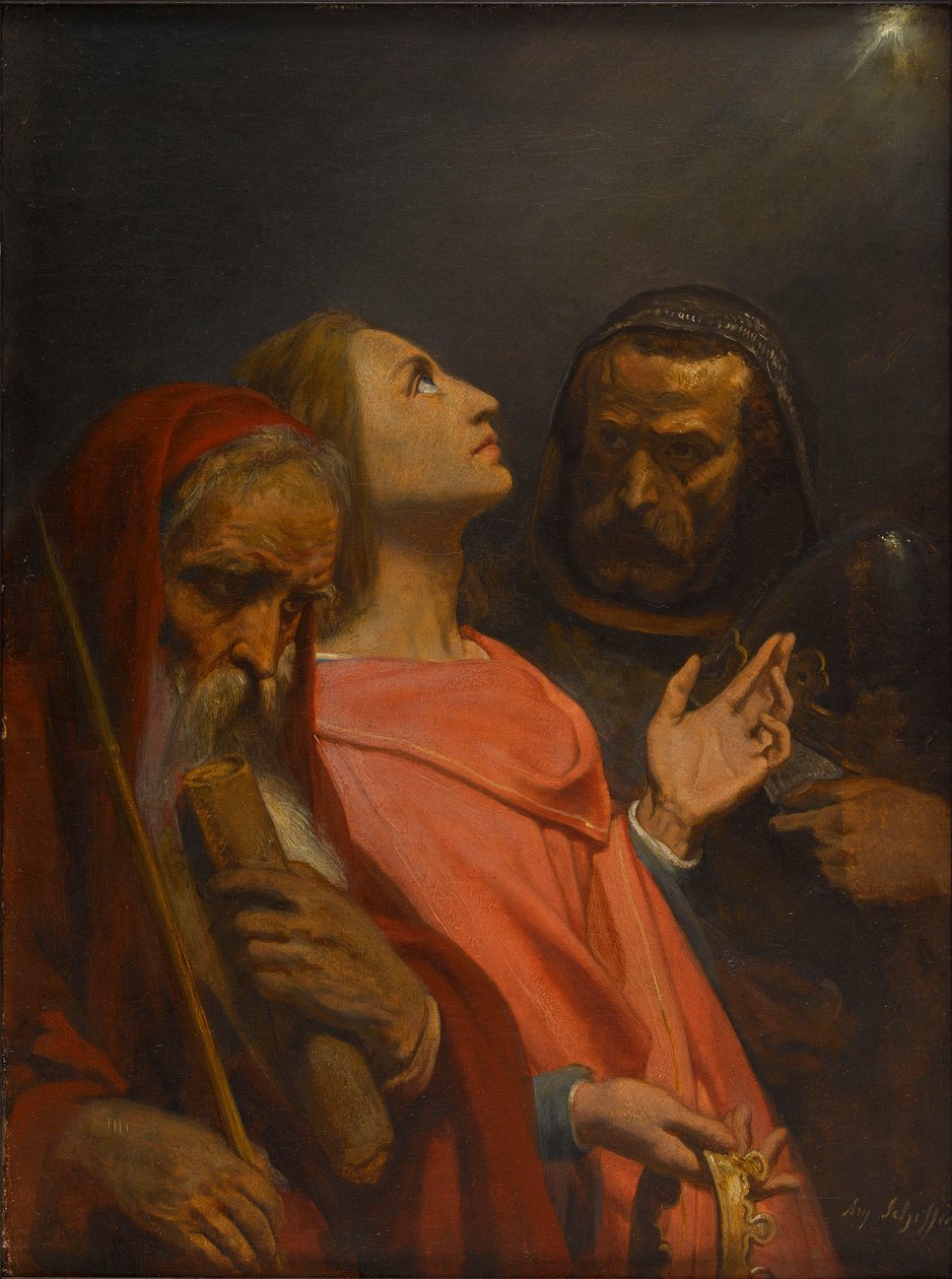 Die Anbetung der Könige von Ary Scheffer