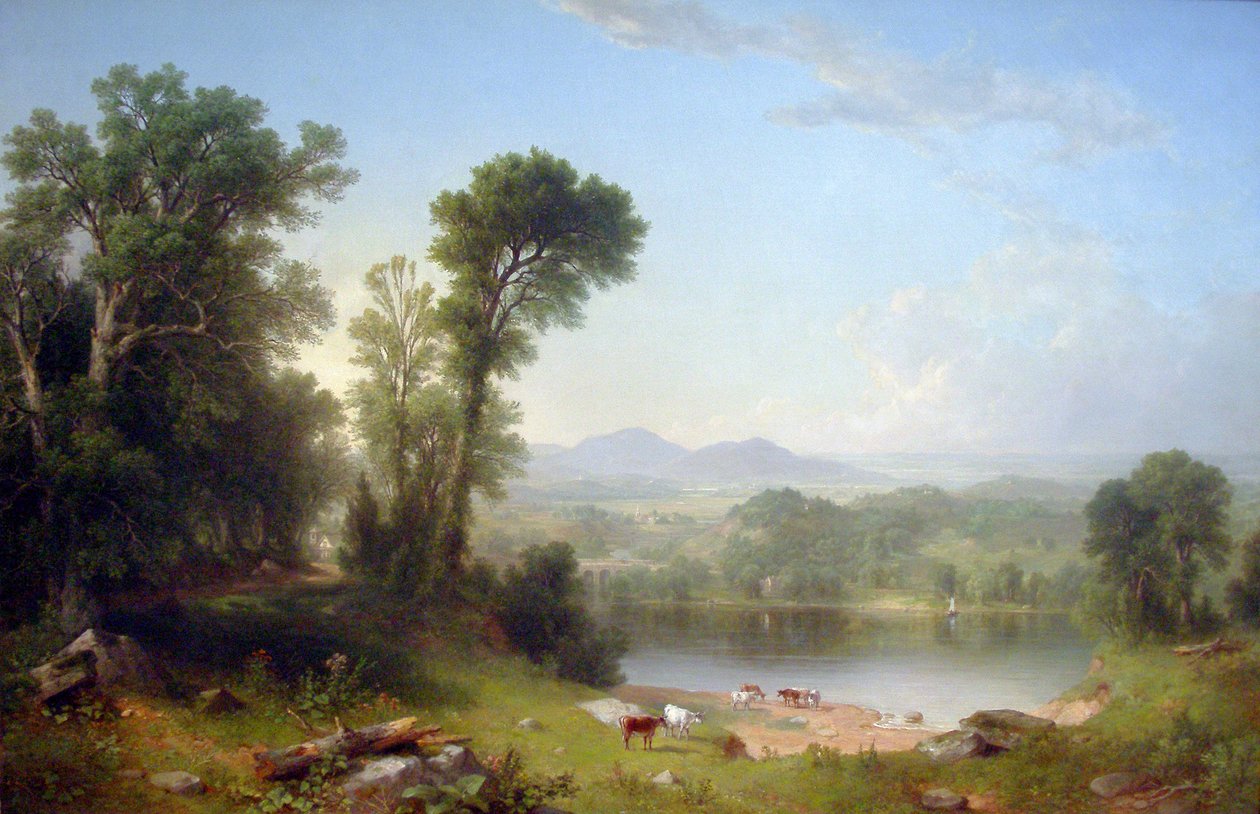 Pastorale Landschaft von Asher Brown Durand