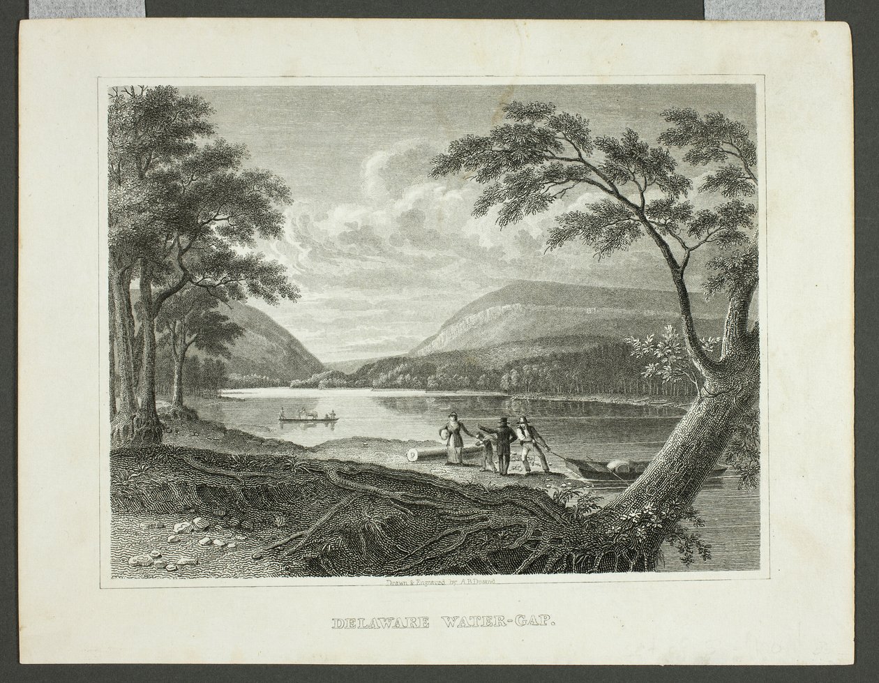 Delaware Water Gap von Asher Brown Durand