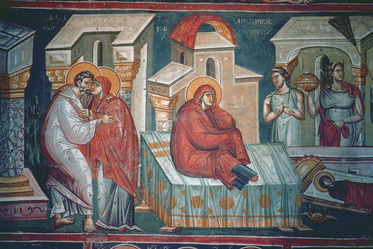 Die Geburt der Jungfrau von Astrapas and Eutychios