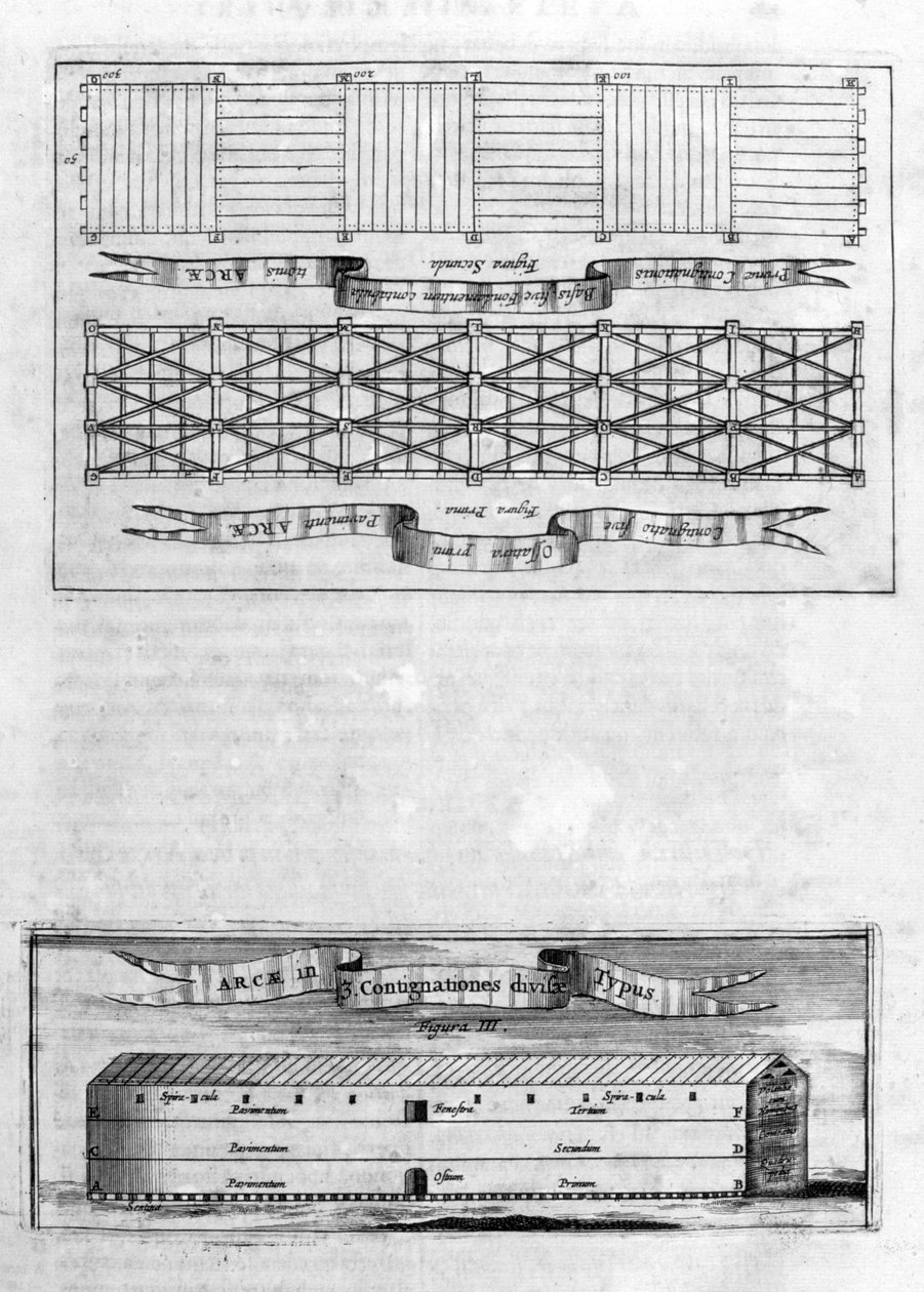 Arca Noe von Athanasius Kircher