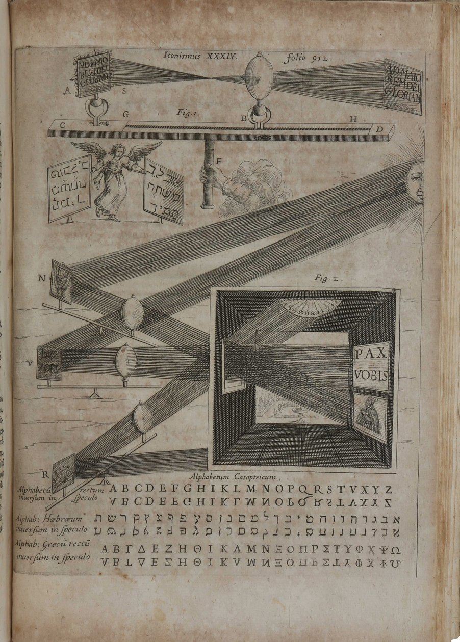 Ars magna lucis et umbrae, 1646 von Athanasius Kircher