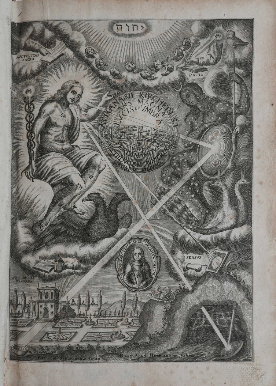 Ars magna lucis et umbrae, 1646 von Athanasius Kircher