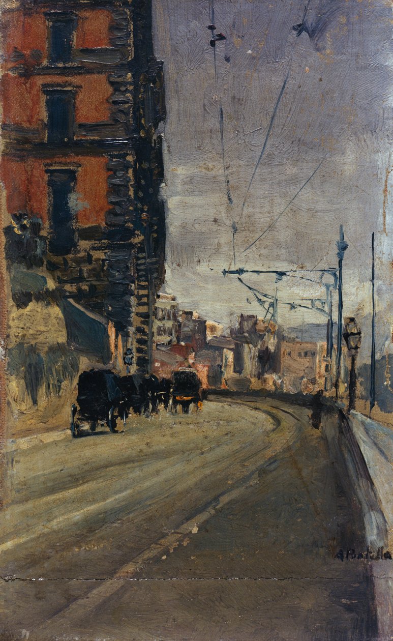 Sieben Ansichten von Neapel von Attillo Pratella