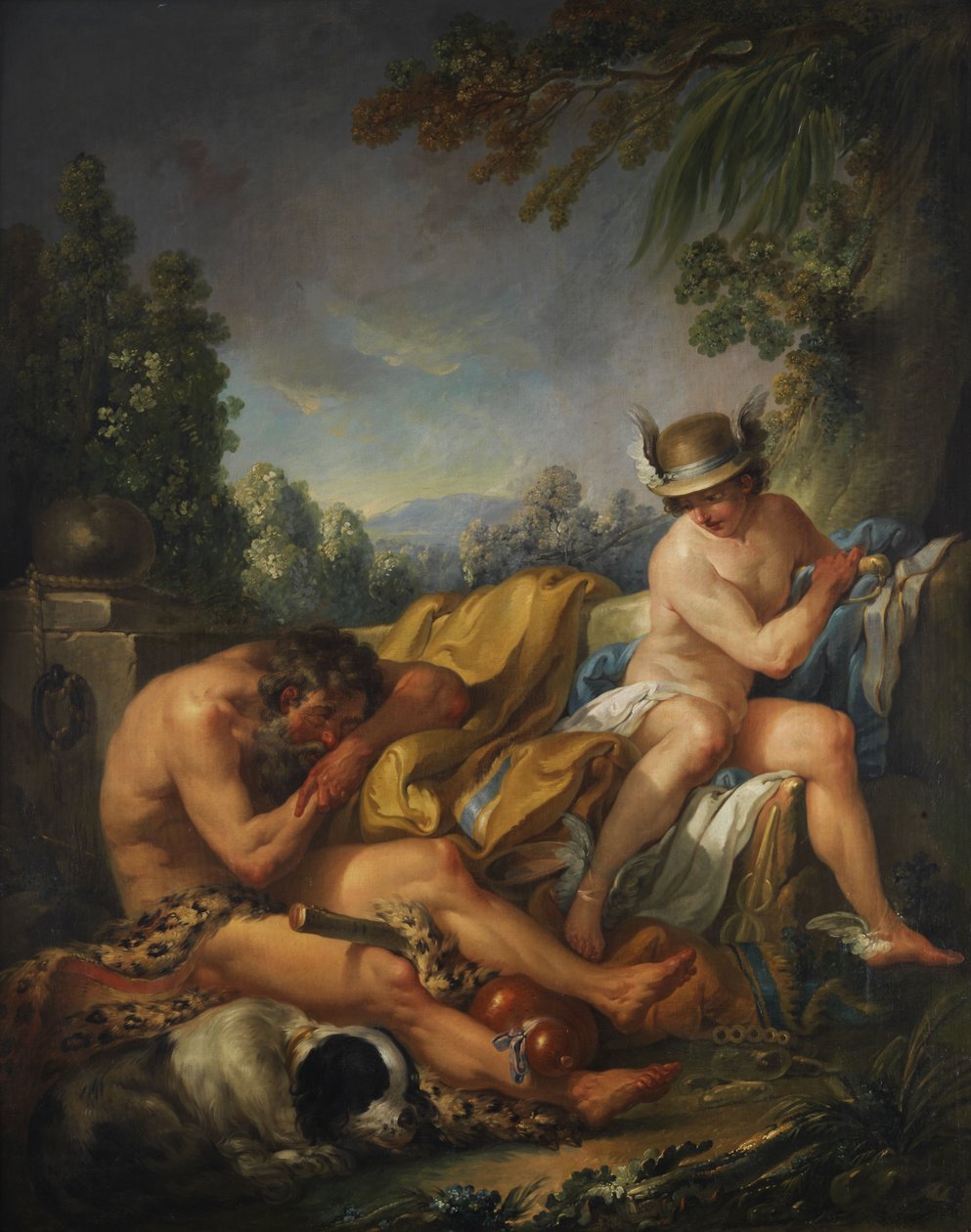 Merkur und Argus von Charles Amedee Philippe van Loo