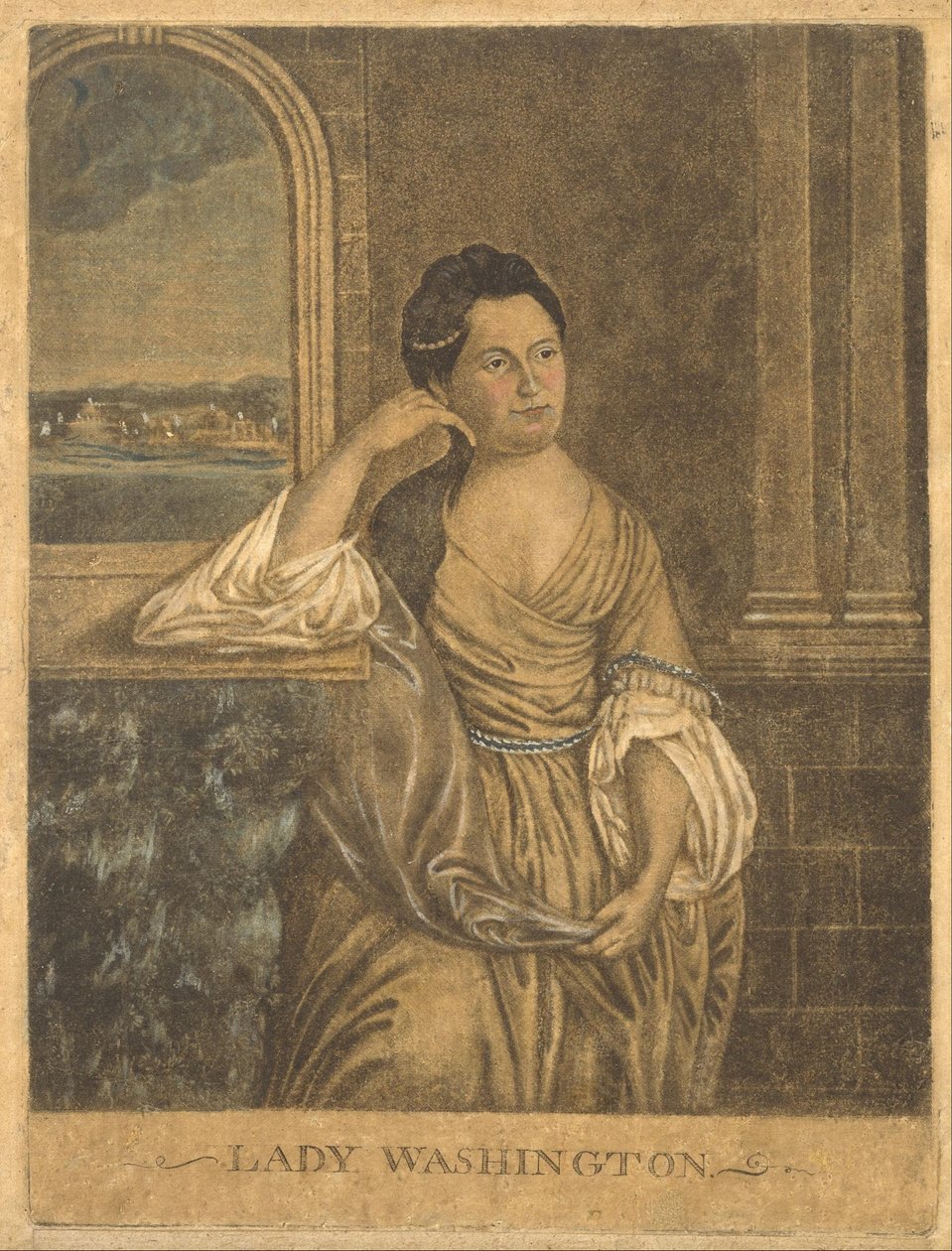 Lady Washington von Attributed to Samuel Blyth