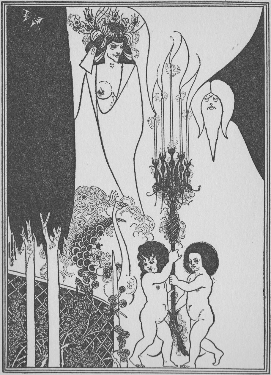 Die Augen des Herodes, 1898 von Aubrey Beardsley