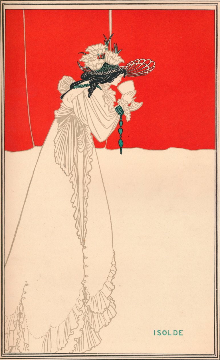 Isolde von Aubrey Beardsley