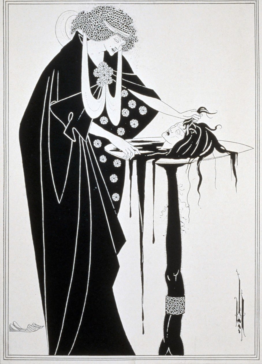 Die Belohnung der Tänzerin von Aubrey Beardsley