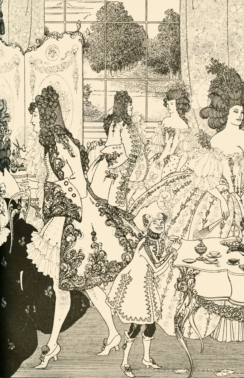 Der Lockenraub, 1896, 1928 von Aubrey Beardsley