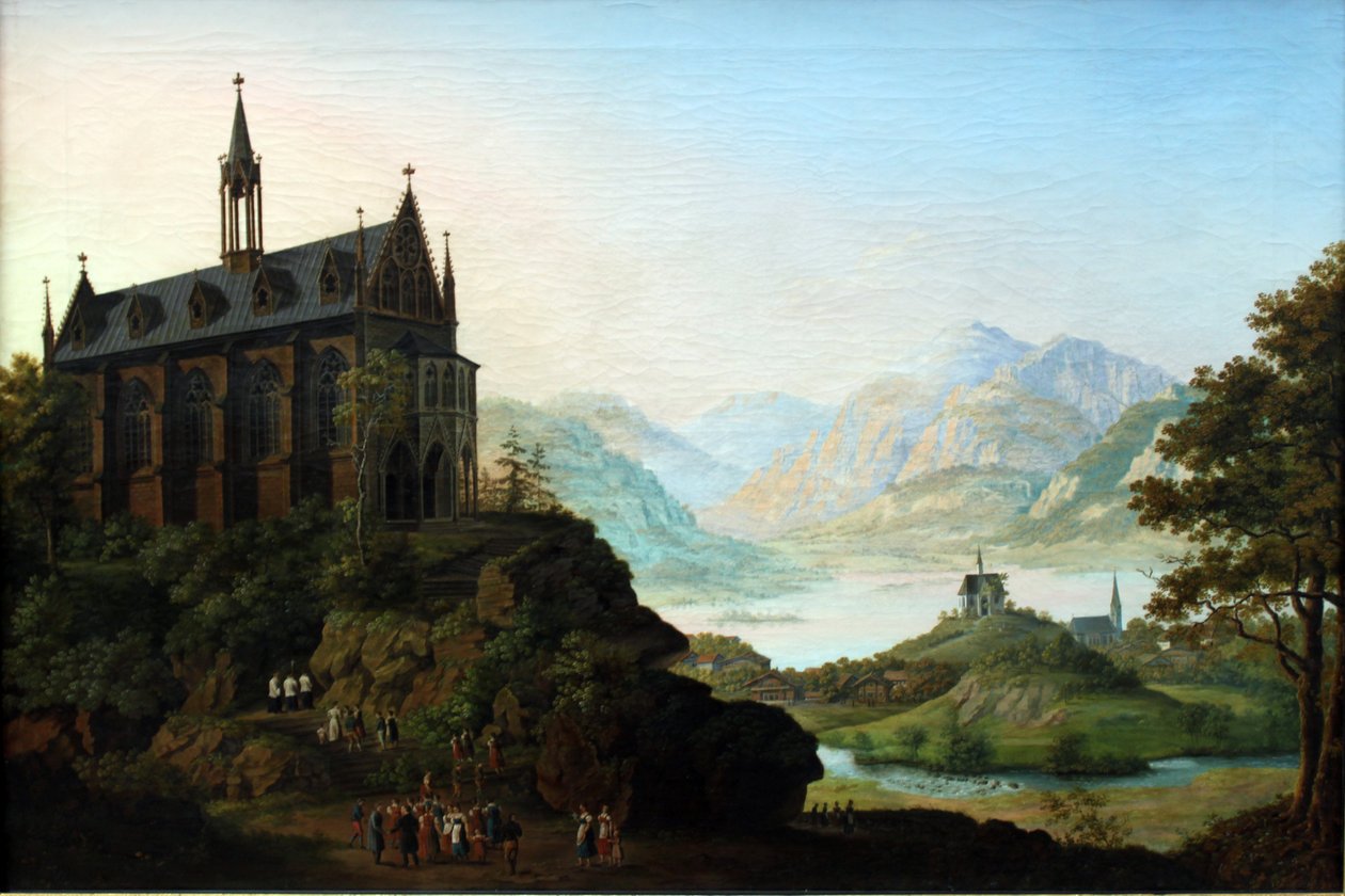 Berglandschaft von August Ahlborn
