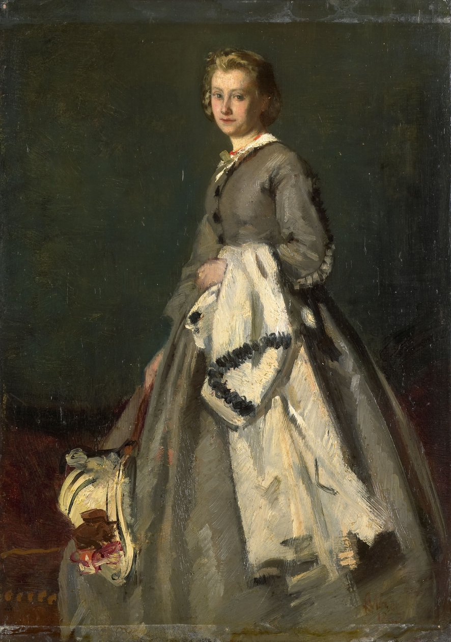 Junge Frau von August Allebe