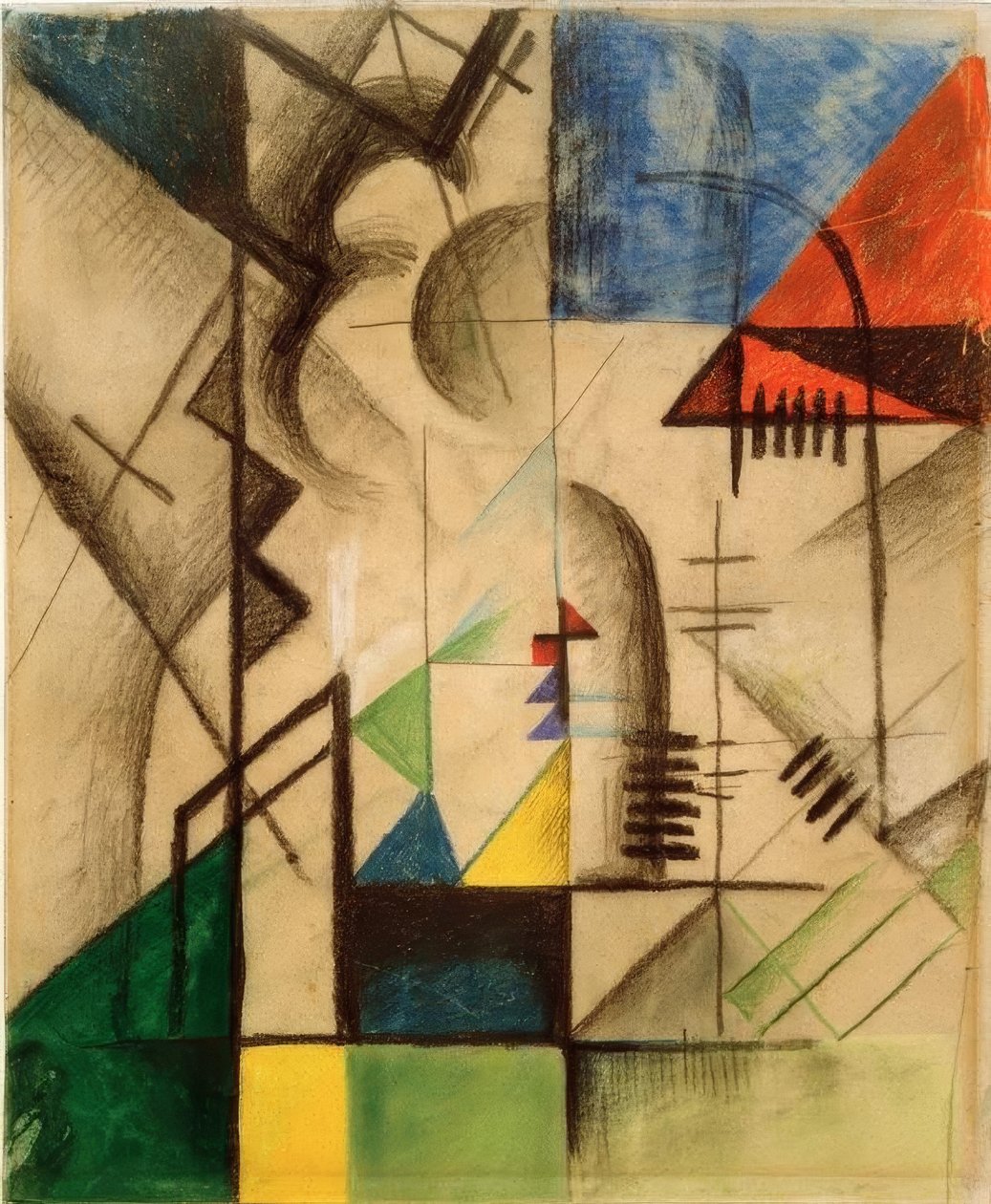 Abstrakte Formen von August Macke