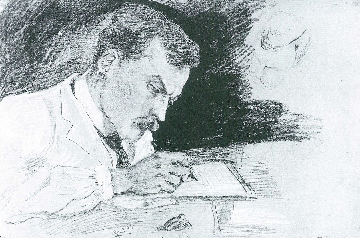 Bildnis Dr. Ludwig Deubner von August Macke