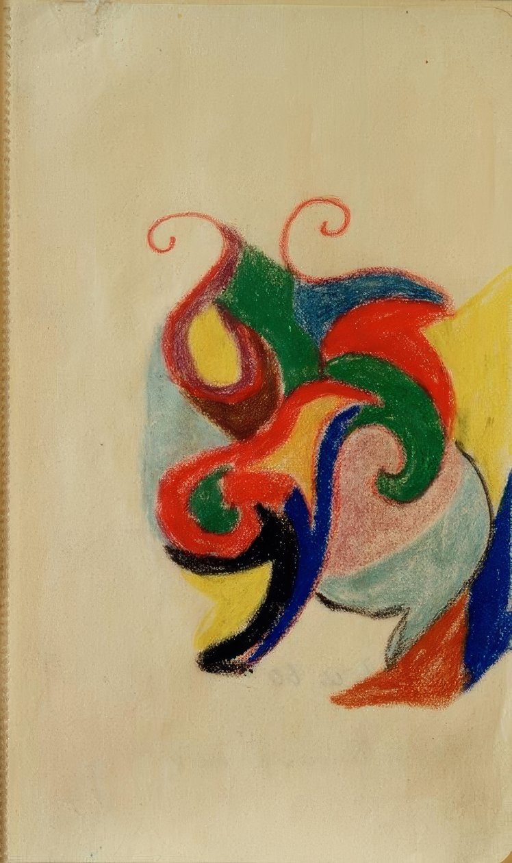 Farbige Formen II von August Macke