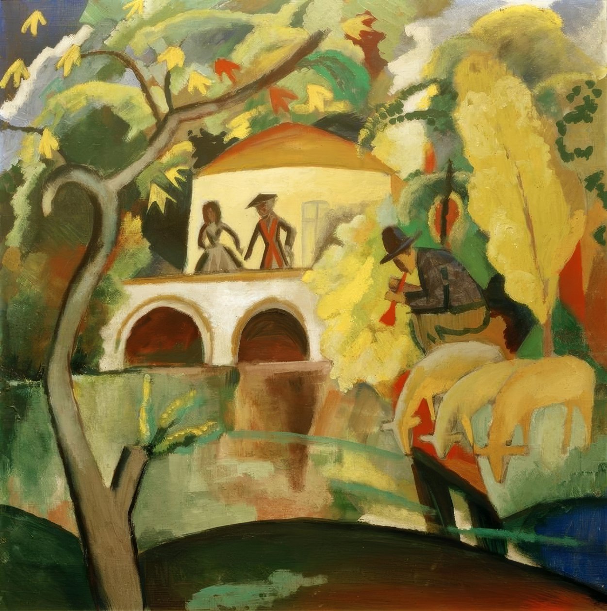 Rokoko von August Macke