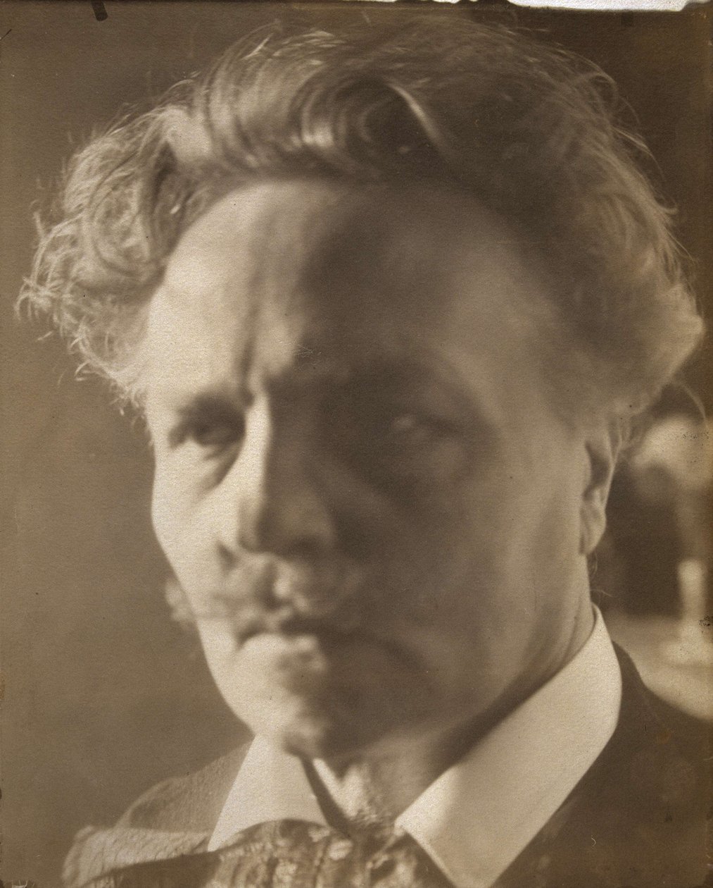 Selbstporträt von August Strindberg von August Johan Strindberg