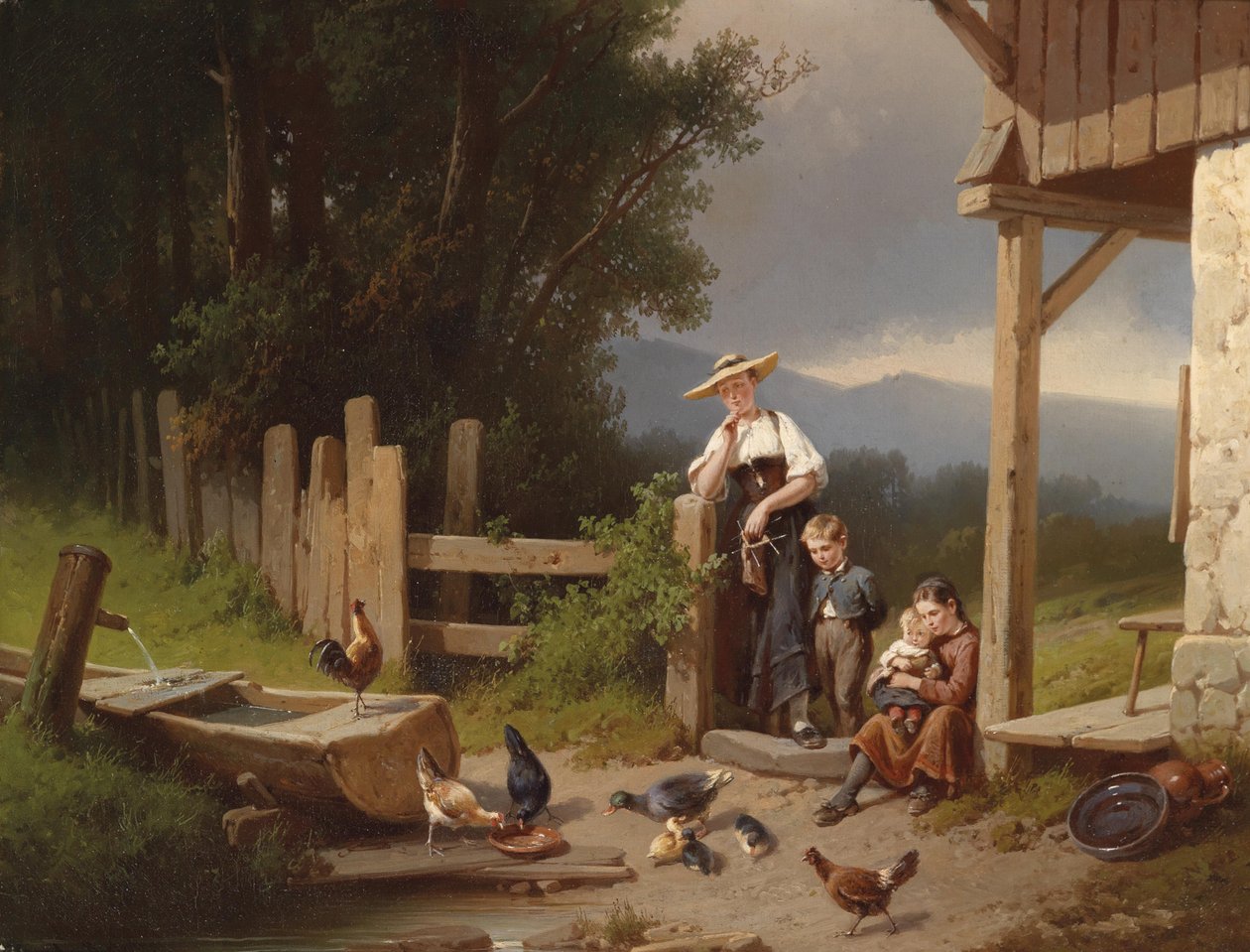Gemütlich ist Beisammensein von August von Rentzell