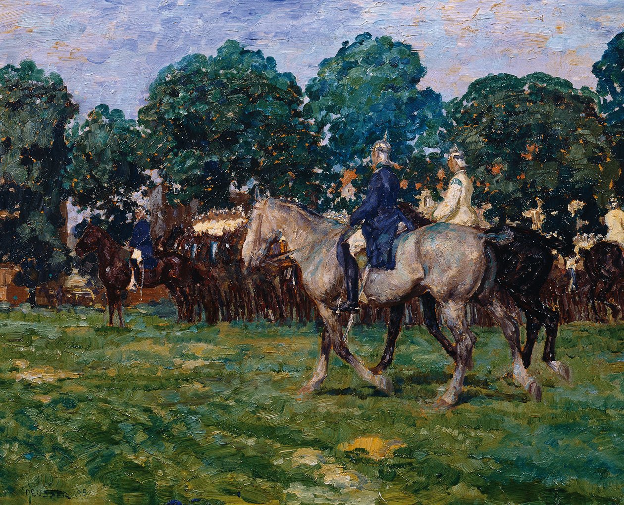 Kürassiere von August Deusser