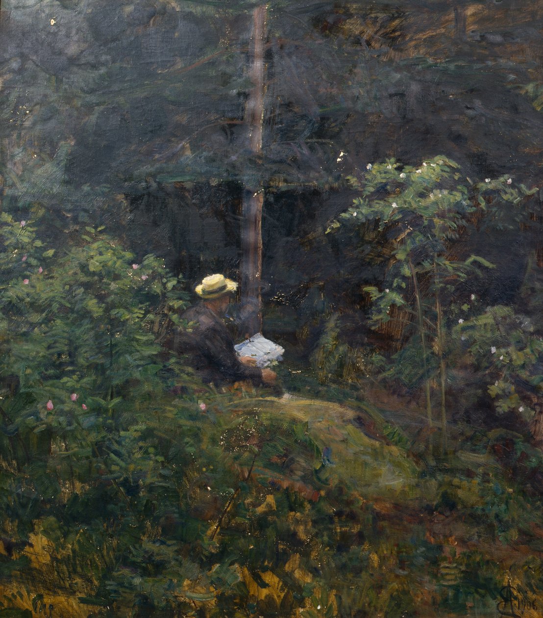 Waldinneres von August Eiebakke