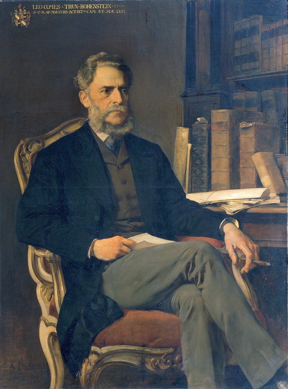 Leo Graf Thun-Hohenstein von August Eisenmenger