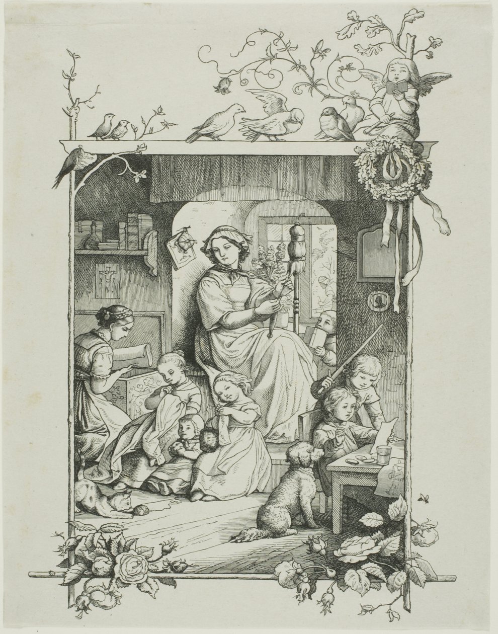 Die Hausfrau von August Gaber