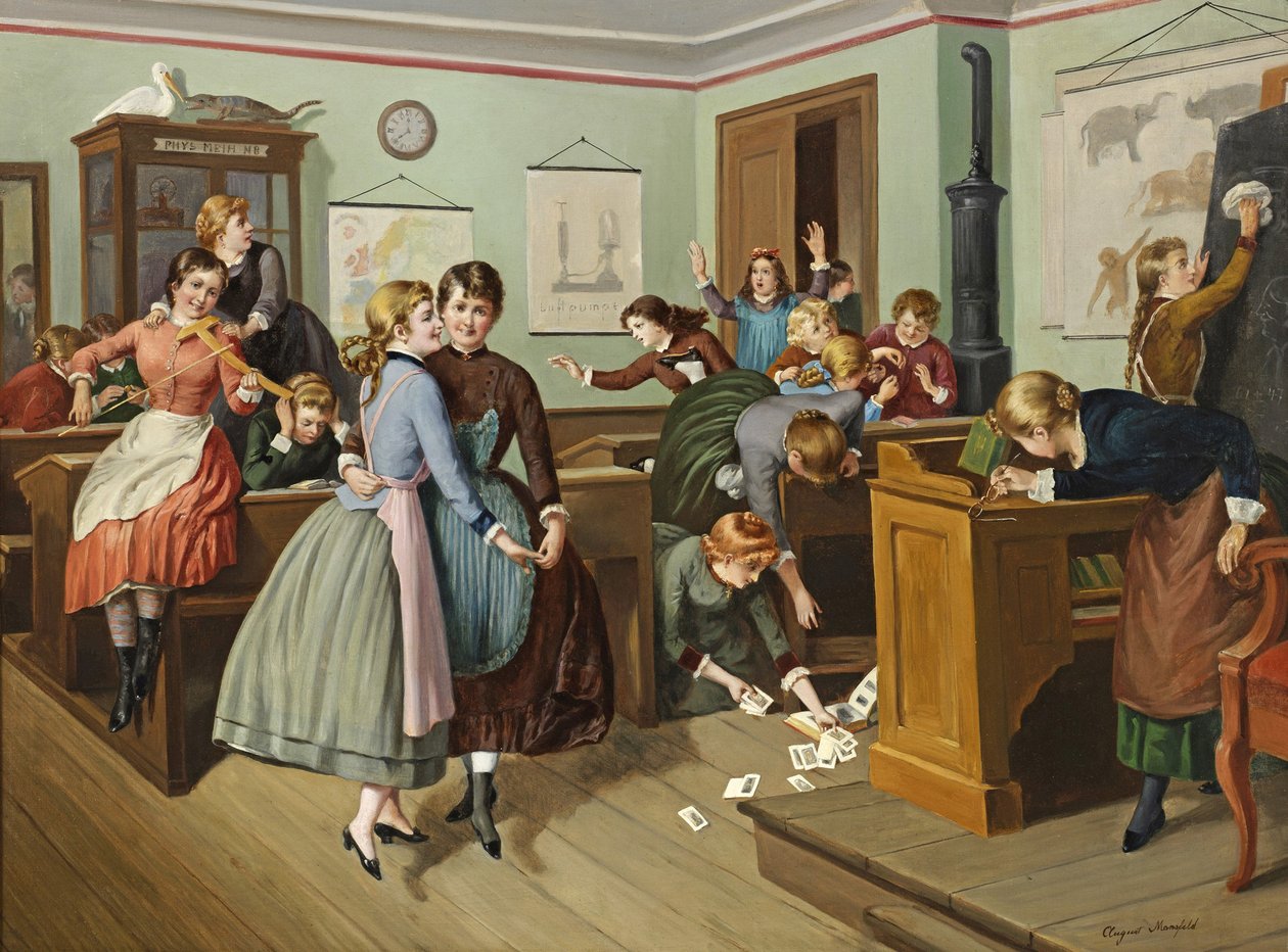 Aufruhr in der Mädchenklasse von August Heinrich Mansfeld