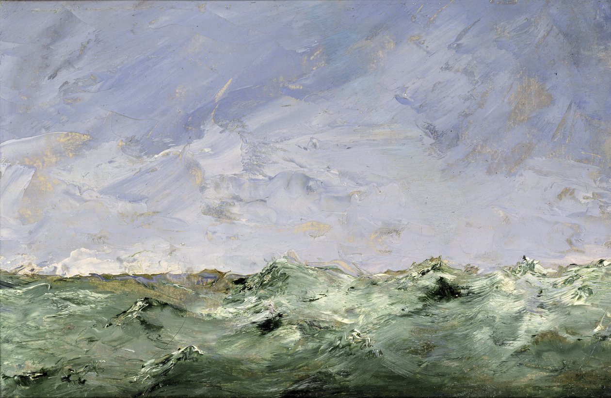 Kleines Wasser, Dalaro, 1892 von August Johan Strindberg