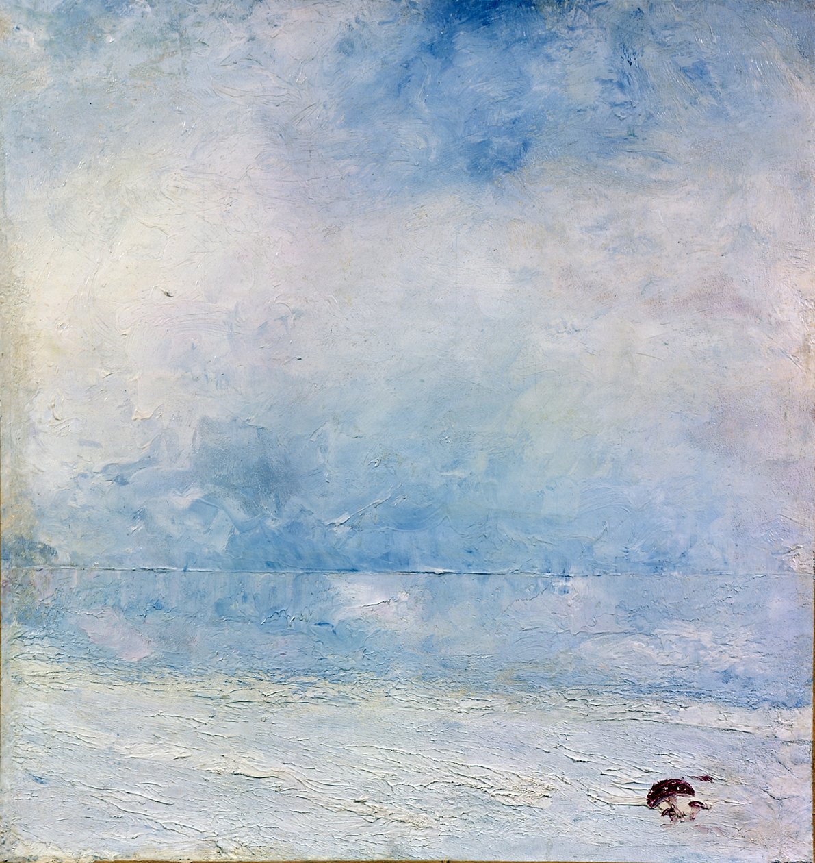 Einsamer Pilz (kleiner Pilz) von August Johan Strindberg