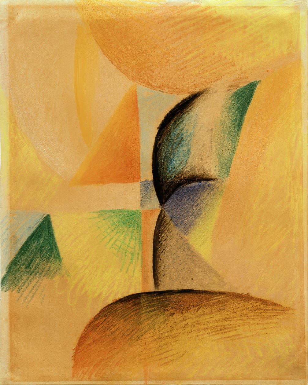 Abstrakte Formen XII von August Macke