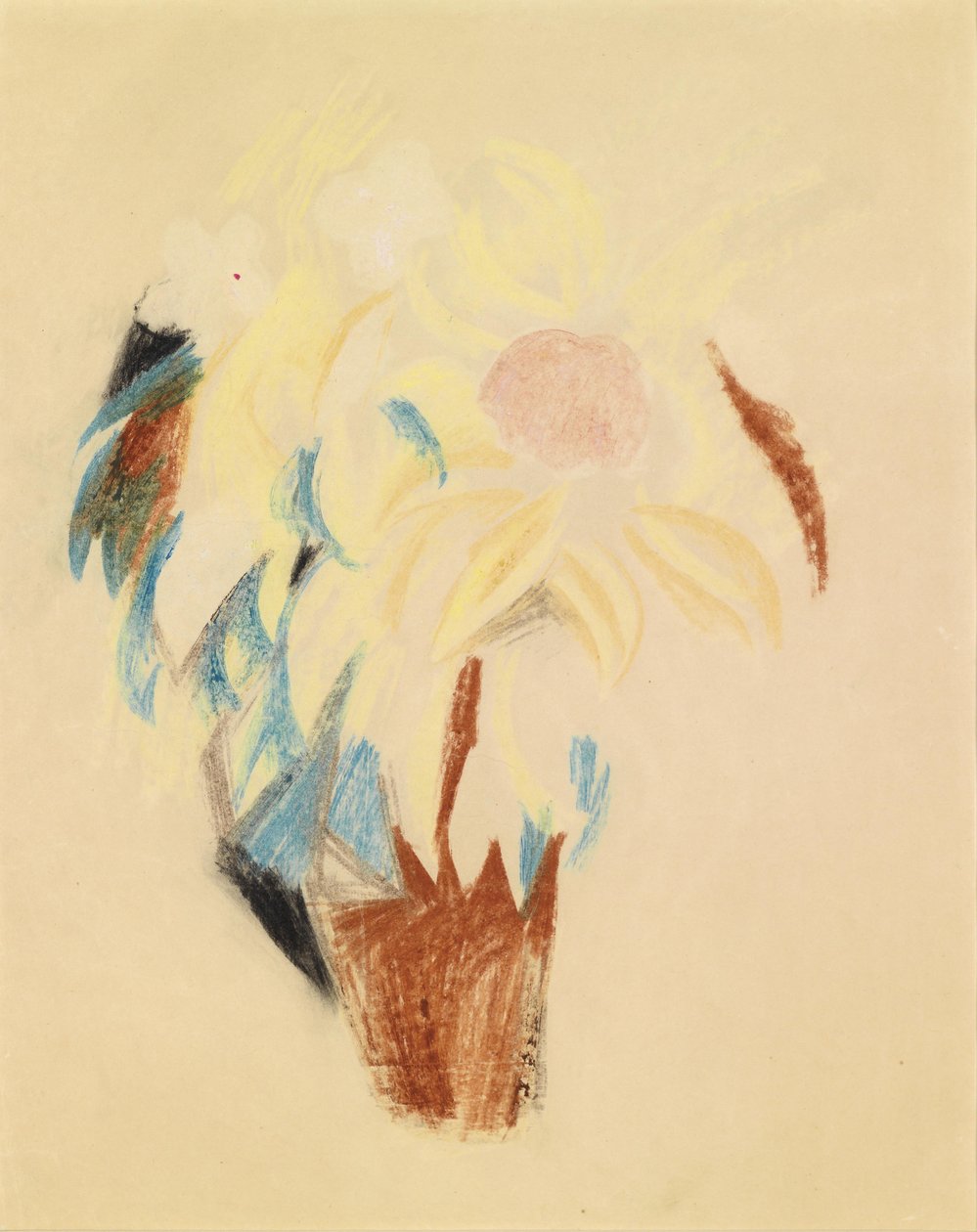 Blumentopf (groß) 1913 von August Macke