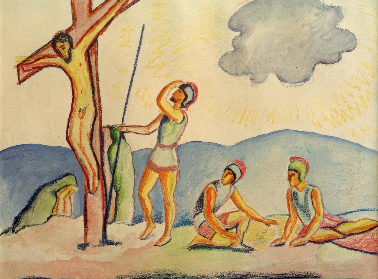 Kreuzigung von August Macke