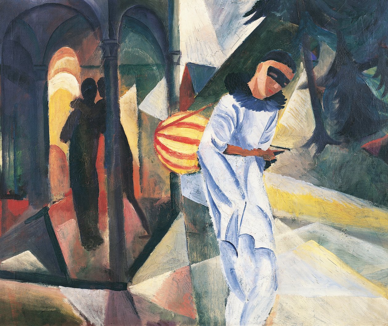 Pierrot von August Macke