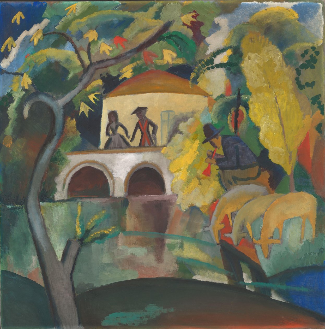 Rokoko von August Macke