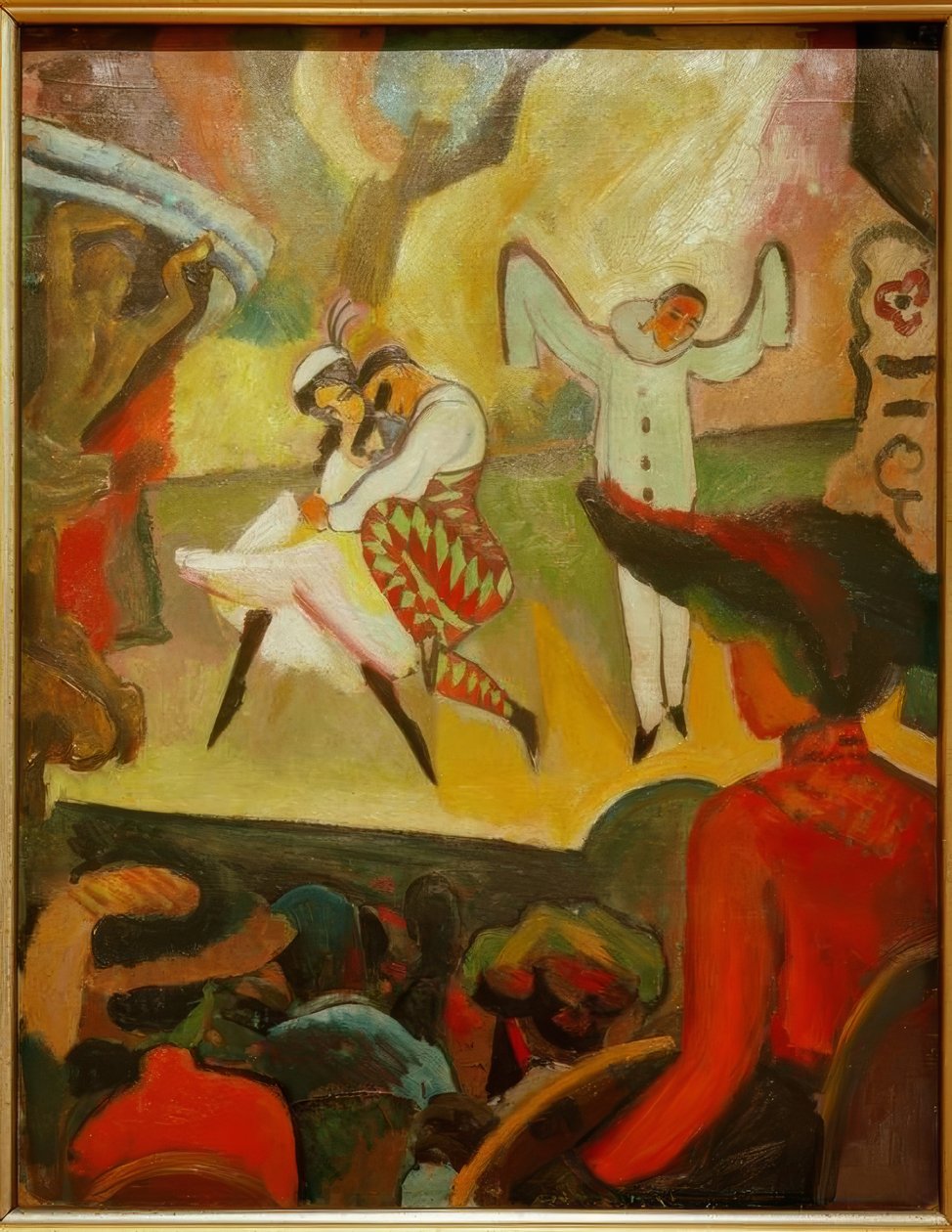 Russisches Ballett I von August Macke
