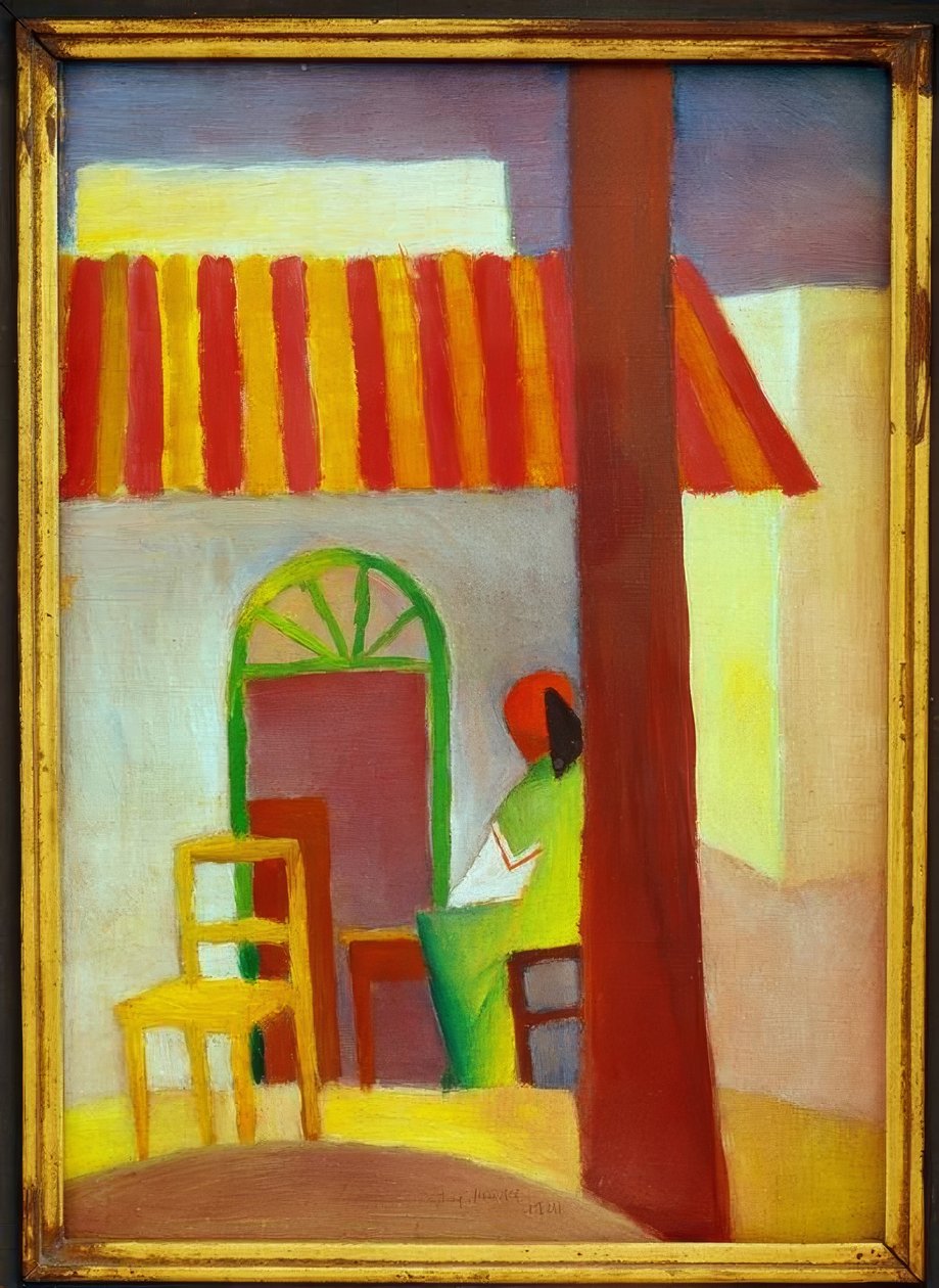Türkisches Cafe I von August Macke