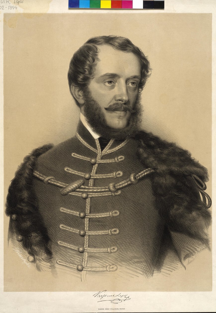 Lajos von Kossuth von August Prinzhofer
