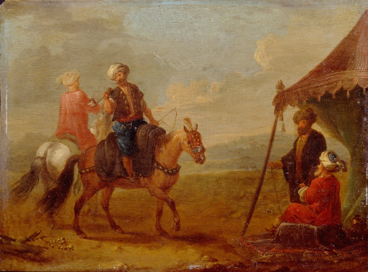 Türkischer Reiter von August Querfurt