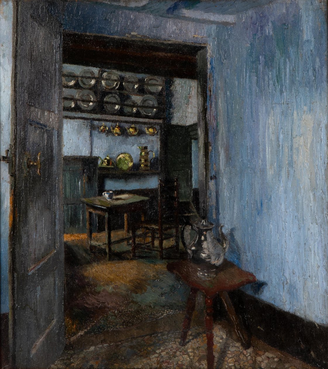 Interieur von August von Brandis