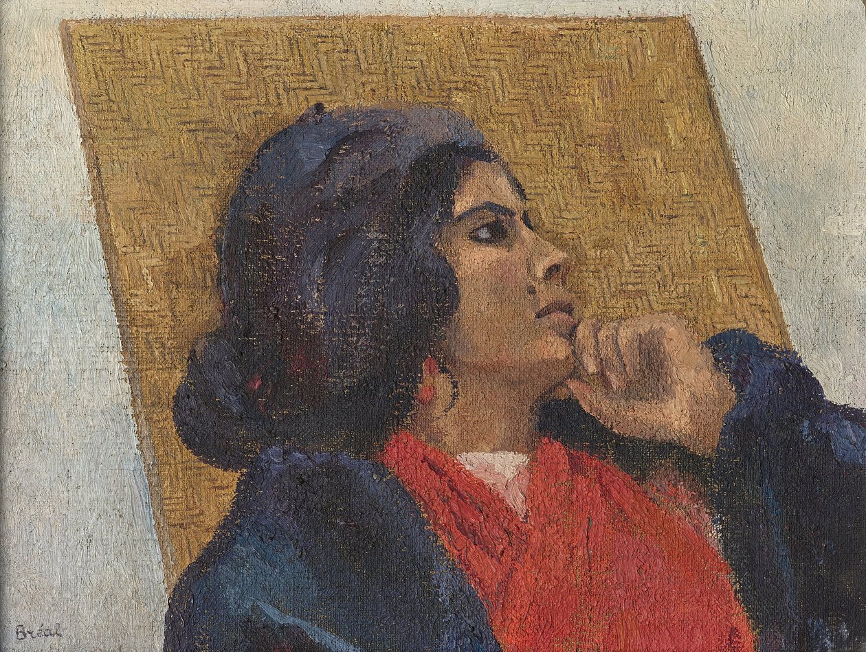 Die kranke Zigeunerin, 1910-12 von Auguste Breal