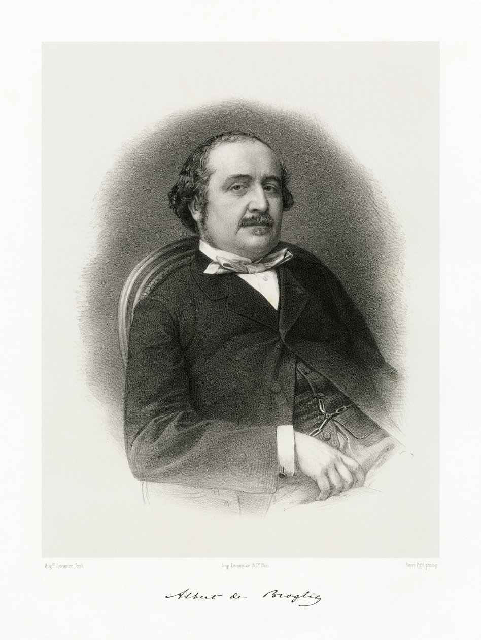 Jacques Victor Albert, Prinz von Broglie von Auguste Charles Lemoine