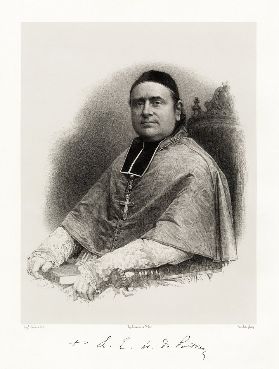 Louis Edouard Pie von Auguste Charles Lemoine