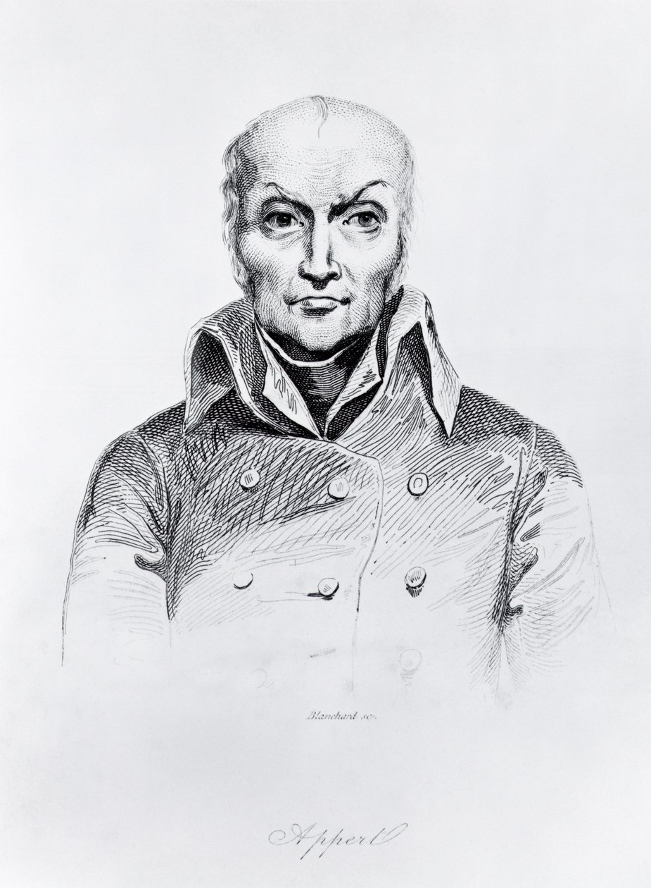 Porträt von Nicolas Appert (1749-1841) von Auguste I Blanchard