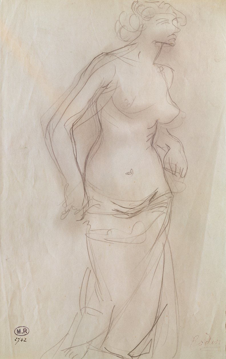 Akt von Auguste Rodin