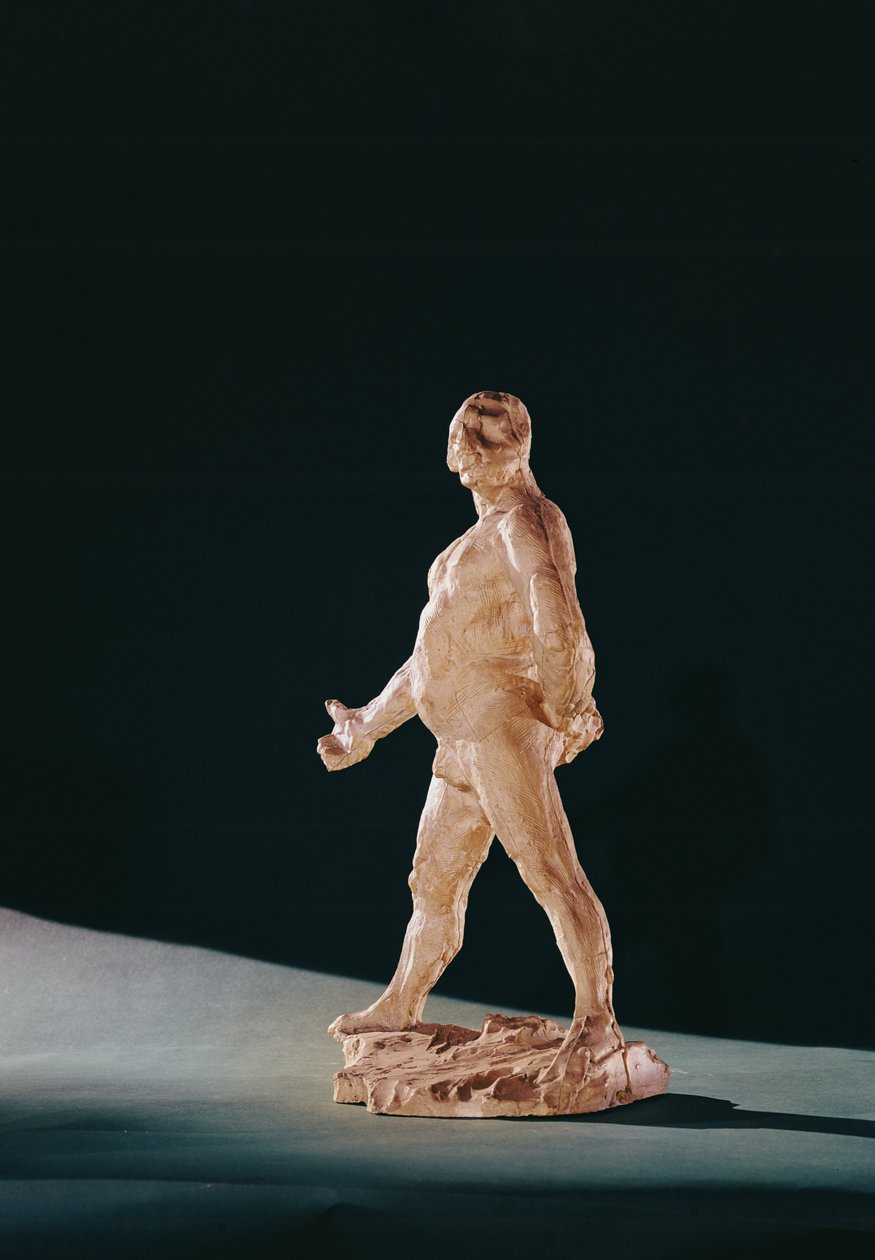 Studie für Balzac nackt von Auguste Rodin