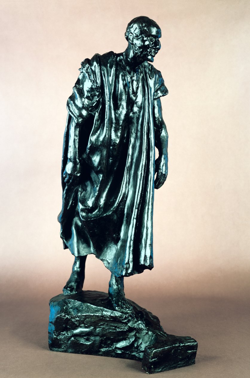 Studie für Jacques de Wissant, aus den Bürgern von Calais, ca. 1905-10 von Auguste Rodin