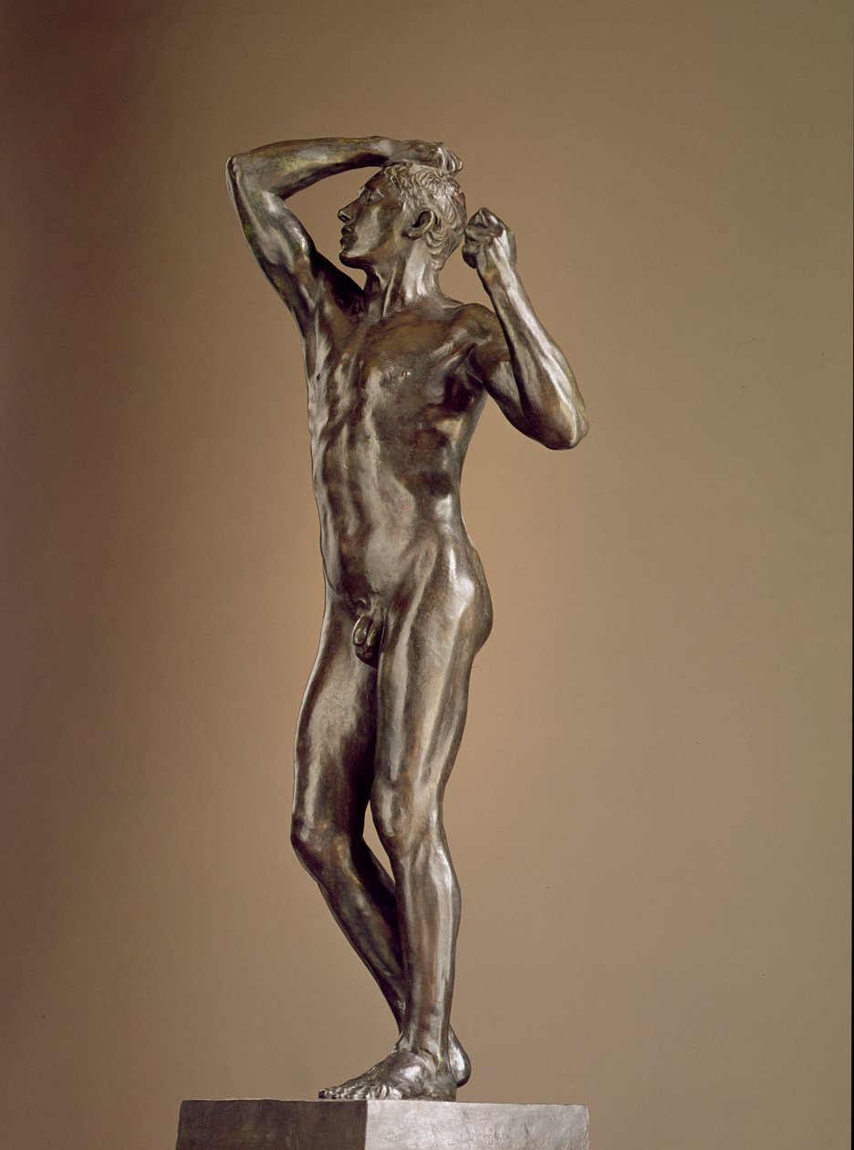 Das Zeitalter der Bronze, 1876-77 von Auguste Rodin