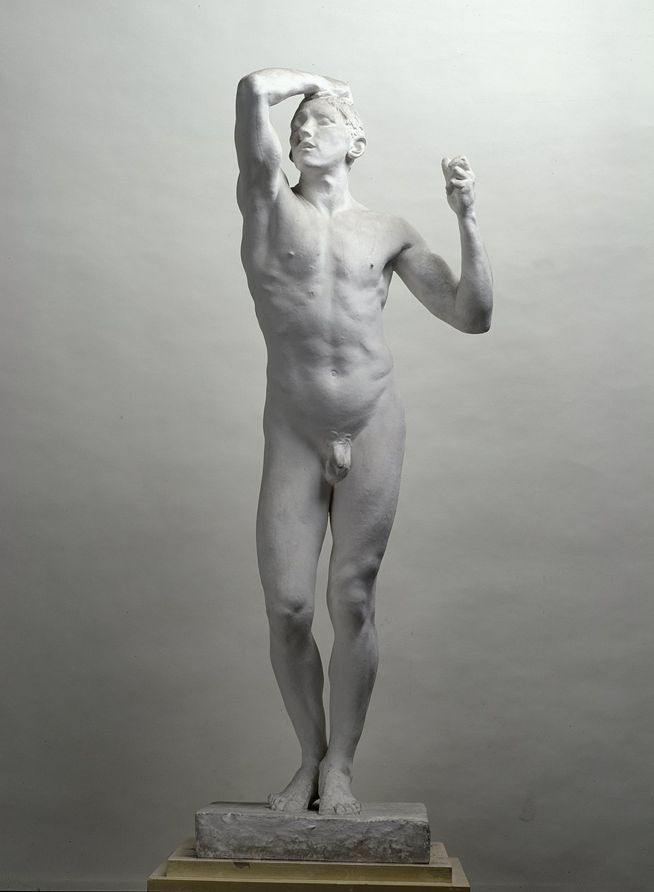 Das Zeitalter der Bronze, ca. 1877 von Auguste Rodin