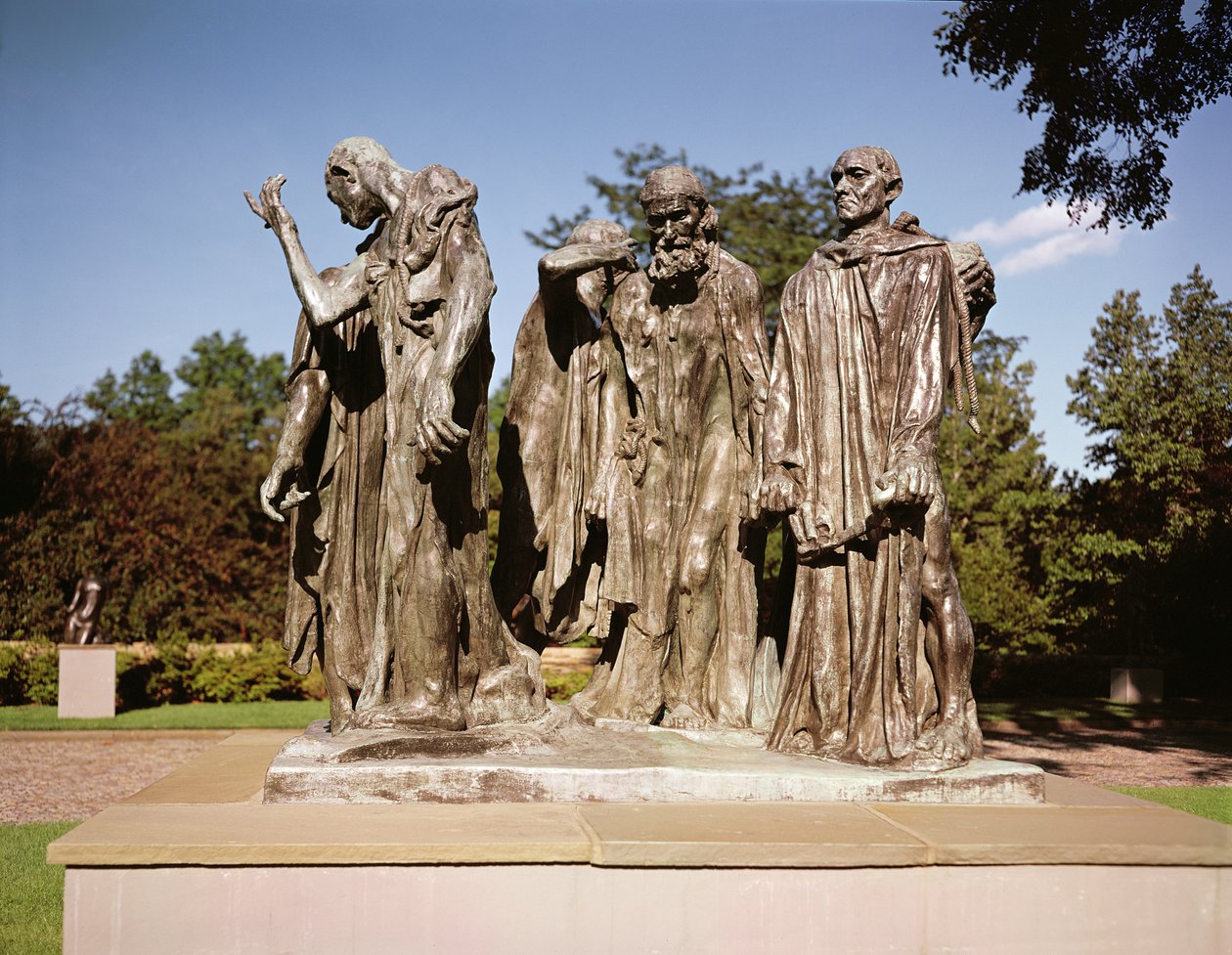 Die Bürger von Calais (Bronze) von Auguste Rodin