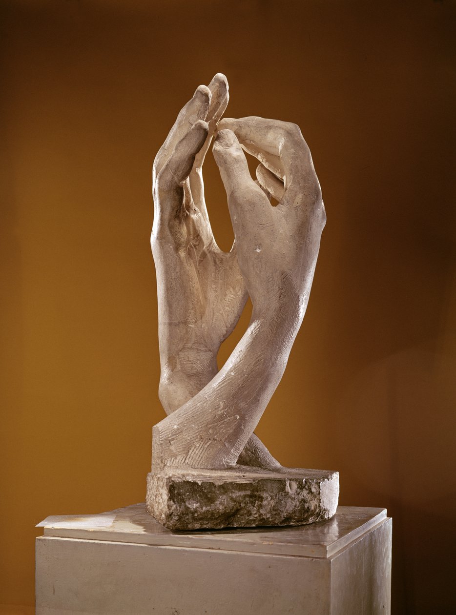 Die Kathedrale, 1908 von Auguste Rodin